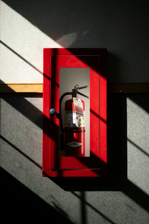 Fire safety equipment - Professional fire extinguisher in training facility